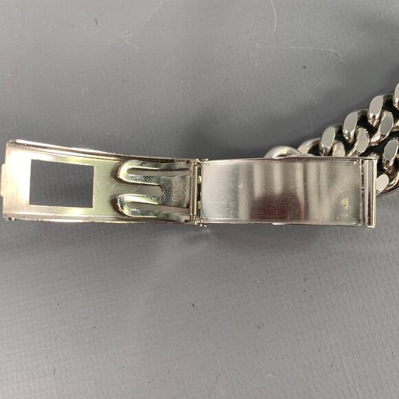 ANSON Silver Metal Chain Identity Bracelet - Picture 2 of 3